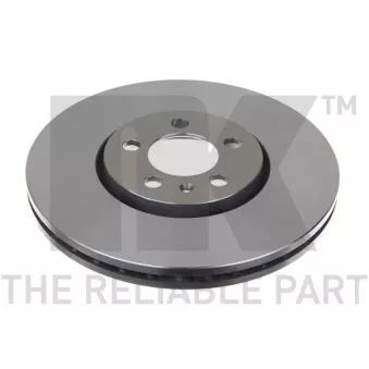 Jeu de 2 disques de frein avant NK 204760