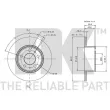 Jeu de 2 disques de frein avant NK 204802 - Visuel 2