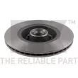 Jeu de 2 disques de frein avant NK 204814 - Visuel 2