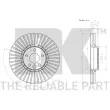 Jeu de 2 disques de frein avant NK 204860 - Visuel 3