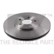 Jeu de 2 disques de frein avant NK 209325 - Visuel 1