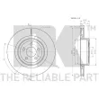 Jeu de 2 disques de frein arrière NK 209326 - Visuel 3