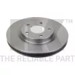 Jeu de 2 disques de frein avant NK 209329 - Visuel 1