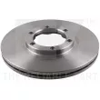 Jeu de 2 disques de frein avant NK 209929 - Visuel 1