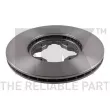 Jeu de 2 disques de frein avant NK 209940 - Visuel 2