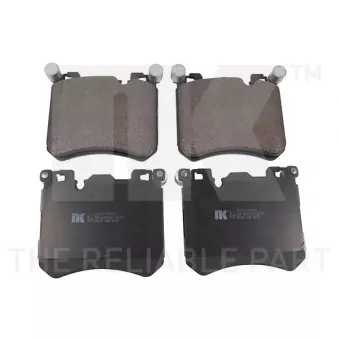 Jeu de 4 plaquettes de frein avant NK 221574
