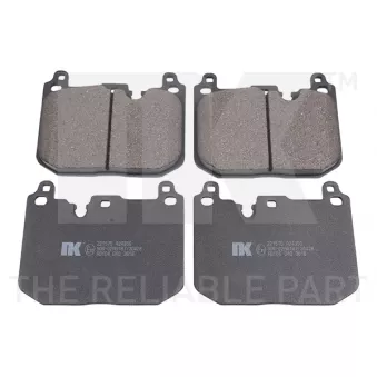 Jeu de 4 plaquettes de frein avant NK 221575