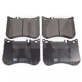 Jeu de 4 plaquettes de frein avant NK 223388