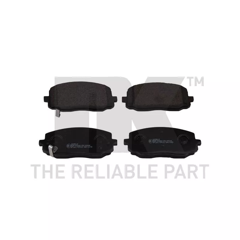 Jeu de 4 plaquettes de frein avant NK 223513