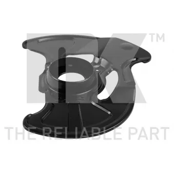 Déflecteur, disque de frein avant gauche NK 233317
