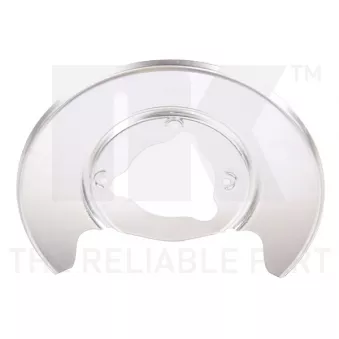 Déflecteur, disque de frein arrière gauche NK 2366007