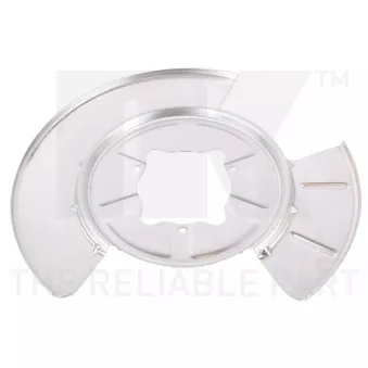 Déflecteur, disque de frein arrière gauche NK 2366013
