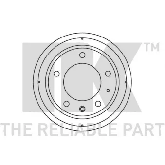 Tambour de frein NK 251212