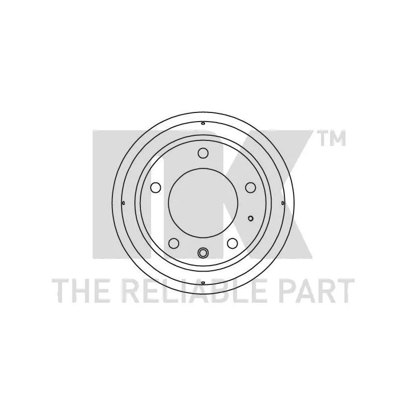 Tambour de frein NK 251212