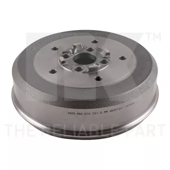 Tambour de frein NK 253505