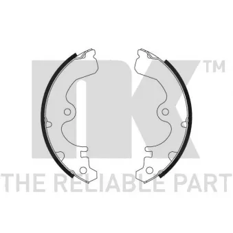 Jeu de mâchoires de frein NK