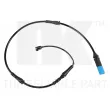 Contact d'avertissement, usure des plaquettes de frein NK 280262 - Visuel 1