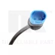 Contact d'avertissement, usure des plaquettes de frein NK 281506 - Visuel 2