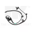 Capteur, vitesse de roue NK 293531 - Visuel 1