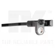 Capteur, vitesse de roue NK 293987 - Visuel 2