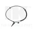 Capteur, vitesse de roue NK 295028 - Visuel 1