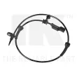 Capteur, vitesse de roue NK 296610 - Visuel 1