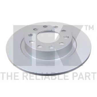 Jeu de 2 disques de frein arrière NK 311035