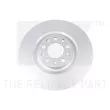 Jeu de 2 disques de frein avant NK 311038 - Visuel 1