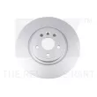Jeu de 2 disques de frein avant NK 311228 - Visuel 1