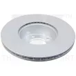 Jeu de 2 disques de frein avant NK 3115101 - Visuel 2