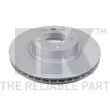 Jeu de 2 disques de frein avant NK 3115104 - Visuel 1