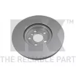 Jeu de 2 disques de frein avant NK 3115115 - Visuel 2