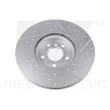 Jeu de 2 disques de frein avant NK 3115126 - Visuel 2