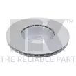 Jeu de 2 disques de frein avant NK 311519 - Visuel 2