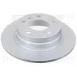 Jeu de 2 disques de frein arrière NK 311525 - Visuel 1