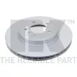 Jeu de 2 disques de frein avant NK 311543 - Visuel 1