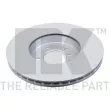 Jeu de 2 disques de frein avant NK 311543 - Visuel 2