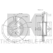 Jeu de 2 disques de frein avant NK 311564 - Visuel 3