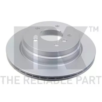 Jeu de 2 disques de frein arrière NK 311581