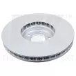 Jeu de 2 disques de frein avant NK 311584 - Visuel 2