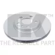 Jeu de 2 disques de frein avant NK 311923 - Visuel 1