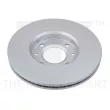 Jeu de 2 disques de frein avant NK 311929 - Visuel 2