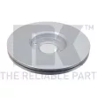 Jeu de 2 disques de frein avant NK 311938 - Visuel 2