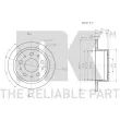 Jeu de 2 disques de frein arrière NK 311946 - Visuel 3