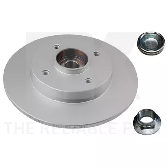 Jeu de 2 disques de frein arrière NK