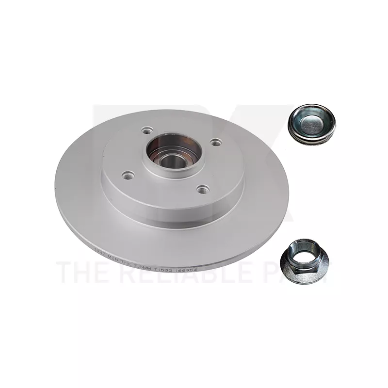 Jeu de 2 disques de frein arrière NK 311947