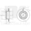 Jeu de 2 disques de frein arrière NK 3122101 - Visuel 3
