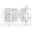 Jeu de 2 disques de frein avant NK 312237 - Visuel 3