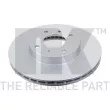 Jeu de 2 disques de frein avant NK 312251 - Visuel 1