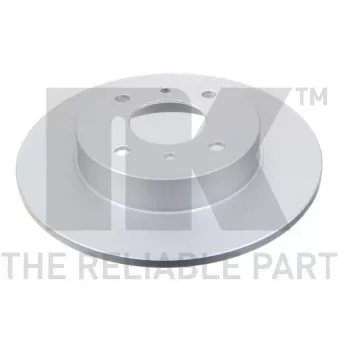 Jeu de 2 disques de frein arrière NK 312252